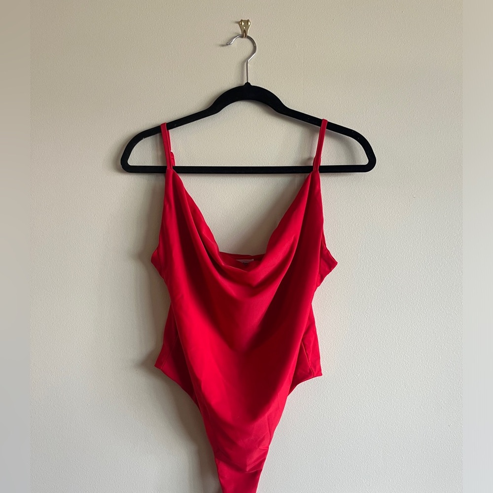 superdown Red Bodysuit